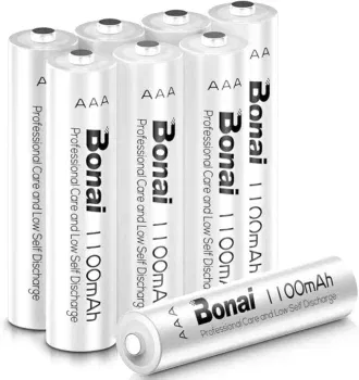 BONAI Akku AAA 1100mAh 8 Stück Wiederaufladbare Batterien