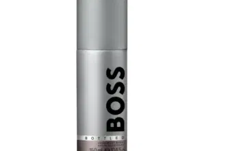 BOSS BOTTLED Deo-Spray, orientalisch-holziger Herrenduft mit Zimt und Moschusnoten für vielseitige Männer (150ml)