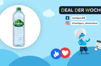 Cashback auf Volvic Wasser