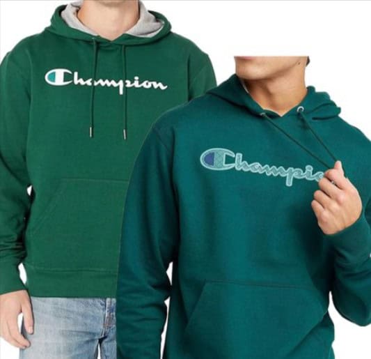 Champion-Herren-Kapuzen-Pullover-Baumwoll-Sweater-Nachhaltiger-Hoodie-Mit-Powerblend-Hbgf89H-Grün-Weiß-Oder-Grün-Grün