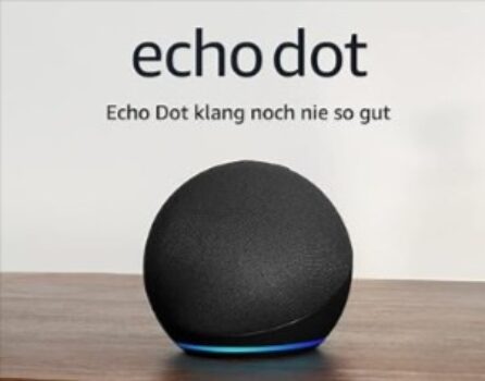 Echo-Dot-5-Gen-2022-Smarter-WLAN-und-Bluetooth-Lautsprecher-mit-Alexa-und-gigantischem-sattem-Klang-Anthrazit-Amazon-de-Elektronik-Foto