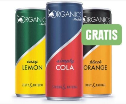 Edeka Red Bull Organics gratis