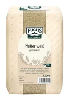 Fuchs Pfeffer weiß gemahlen