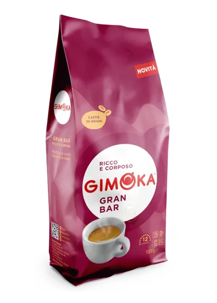 Gimoka – Ganze Kaffeebohnen – Intensität 12 – Made In Italy 1Kg ab 11,66 € inkl. Prime-Versand statt 17,85 €