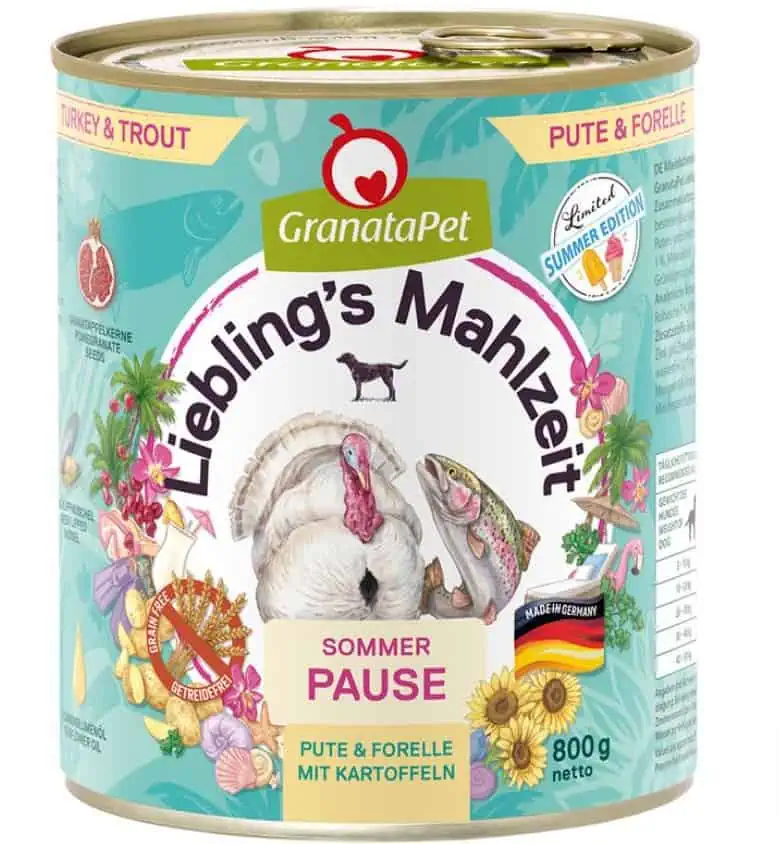 GranataPet Lieblings Mahlzeit Limited Sommeredition (24x 800g) fr 54,69   inkl. Versand (statt 88,69 )