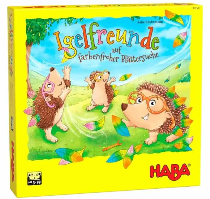 HABA 305587 – Igelfreunde, Würfelspiel für 2-4 Spieler ab 3 Jahren für 9,00 € inkl. Prime-Versand (statt 17,29 €)