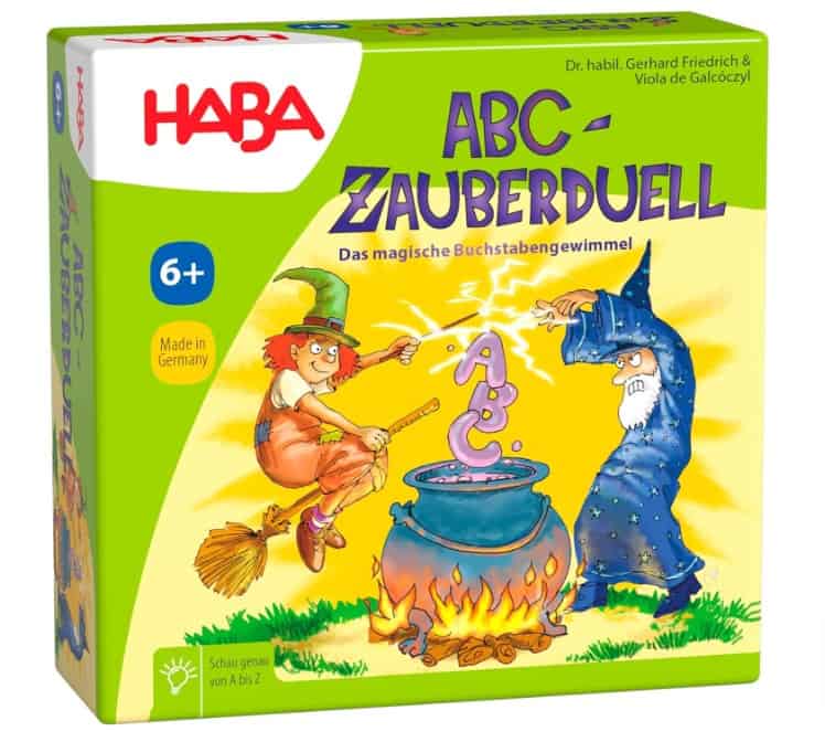 Haba-4912-Abc-Zauberduell-Lernspiel-Ab-6-Jahren-Zum-Buchstabenlernen