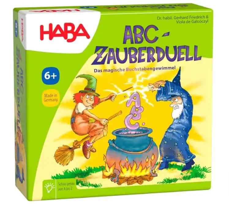 HABA 4912 – ABC Zauberduell -Lernspiel zum Buchstabenlernen (für Kinder ab 6 Jahren) für 4,99 € inkl. Prime-Versand (statt 7,99 €)
