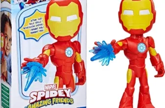 Hasbro Marvel Spidey and His Amazing Friends supergroße Iron Man Action-Figur