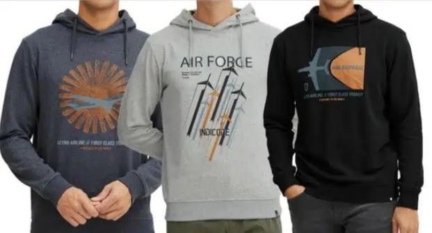 4 Stück – INDICODE Forzo Kapuzen-Sweater Gr. M und L für 32€ inkl. Versand statt 92€