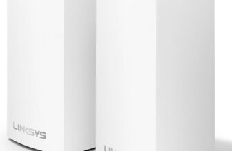 Linksys-Velop-WHW0102-Dual-Band-Mesh-WiFi-5-System-WLAN-Router-Repeater-Extender-bis-zu-260-m²-WLAN-Abdeckung-mit-4-Gigabit