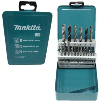 Makita Bohrer-Set (18-teilig, D-46202)