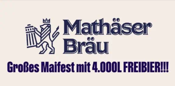 🍻 4.000 Liter Freibier am 18. Mai in München