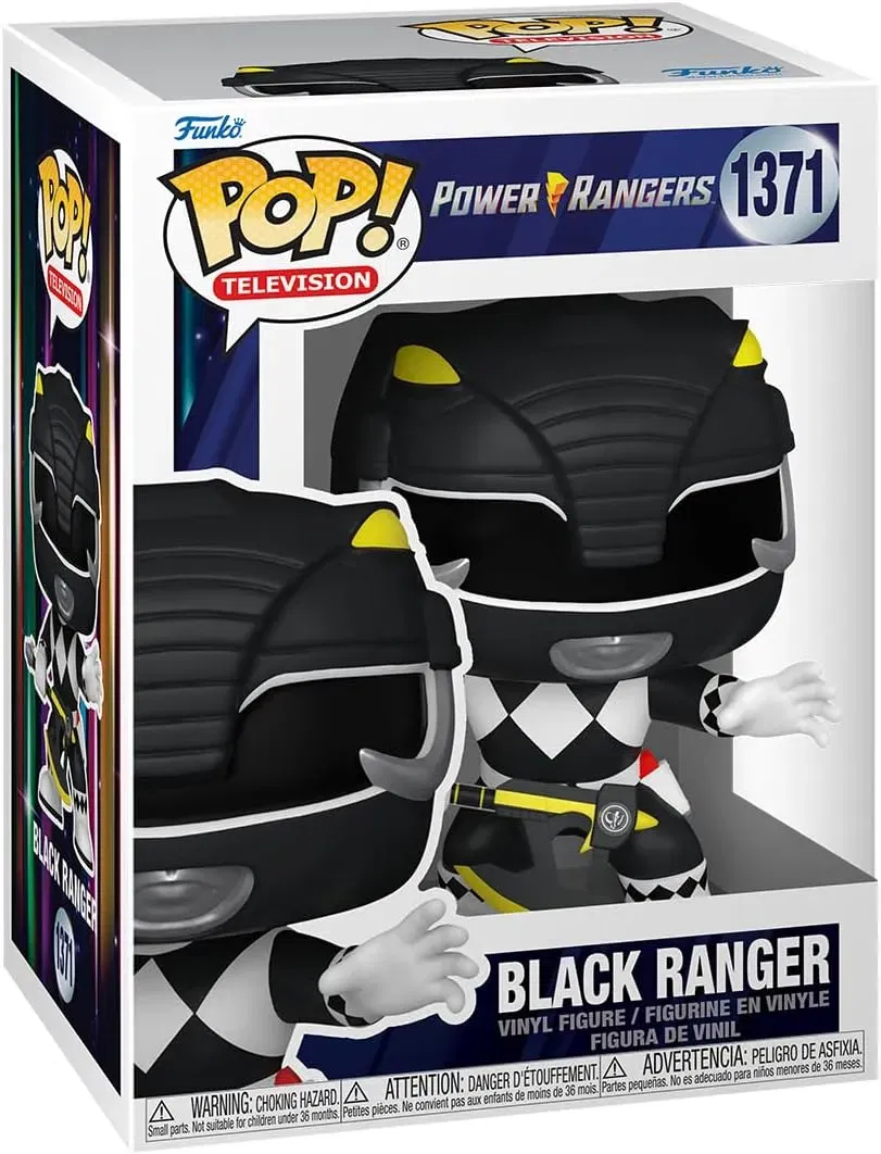 Mighty Morphin Power Rangers Ist Diese Funko Pop! Tv Mighty Morphin Power Rangers 30Th - Black Ranger - Power Rangers Tv - Vinyl-Sammelfigur