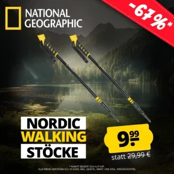 NATIONAL GEOGRAPHIC Nordic Walking Teleskopstöcke