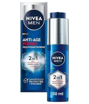 NIVEA MEN Anti-Age 2in1 Power Tagespflege mit LSF 30