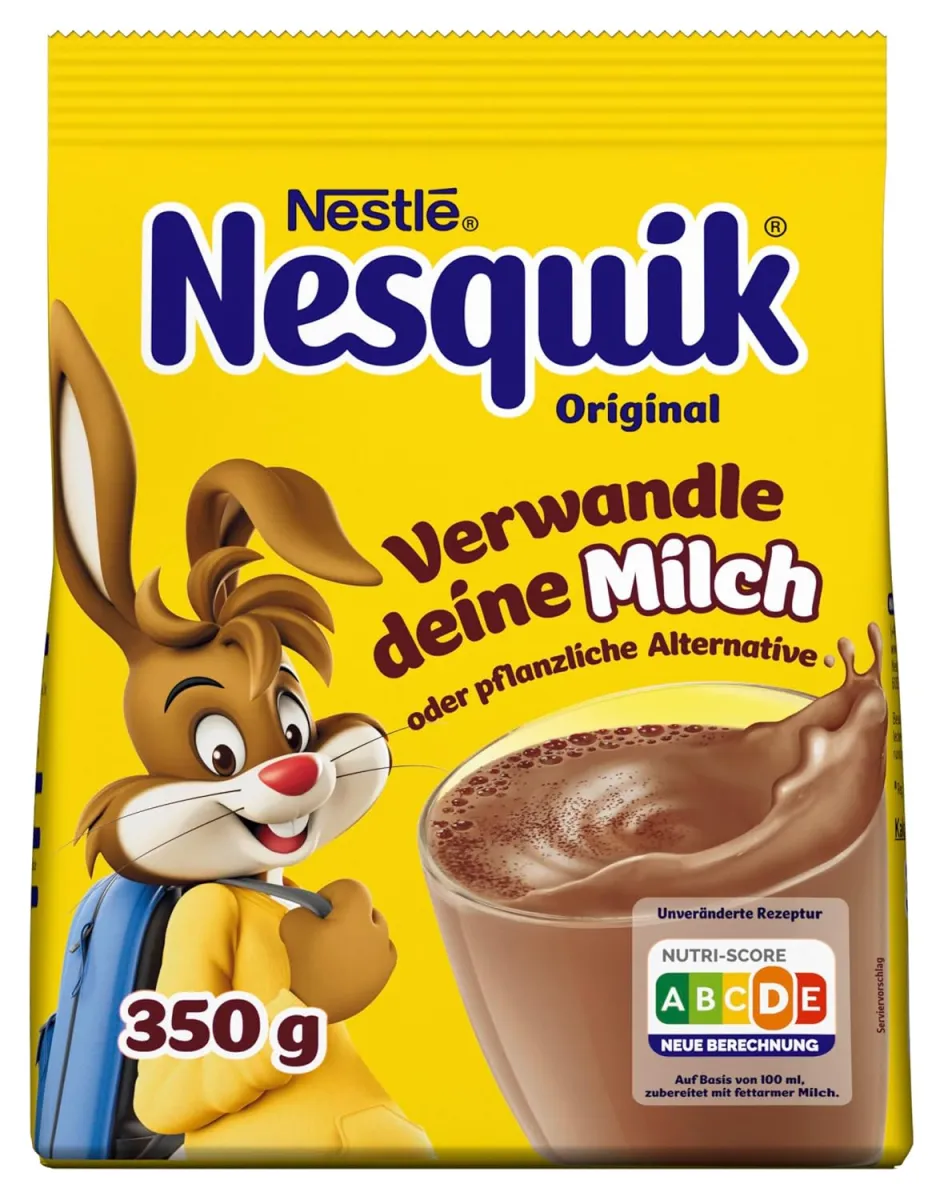 Nestlé NESQUIK kakaohaltiges Getränkepulver 🍫🥛  350g