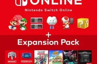 Nintendo Switch Online Mitgliedschaft eShop für 12 Monate + Erweiterungspaket