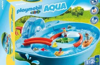 PLAYMOBIL 1.2.3 70267 Fröhliche Wasserbahn mit Kurbel