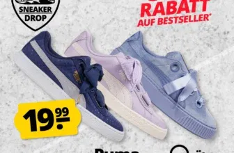 PUMA Basket Heart Denim Damen Sneaker