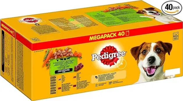 Pedigree Vital Protection Hundefutter Nassfutter in Sauce Beutel