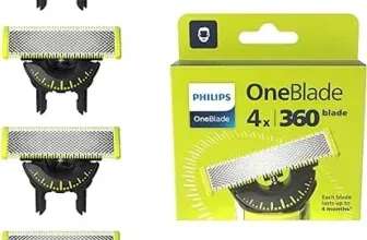 Philips OneBlade 360 Original-Ersatzklingen Viererpack