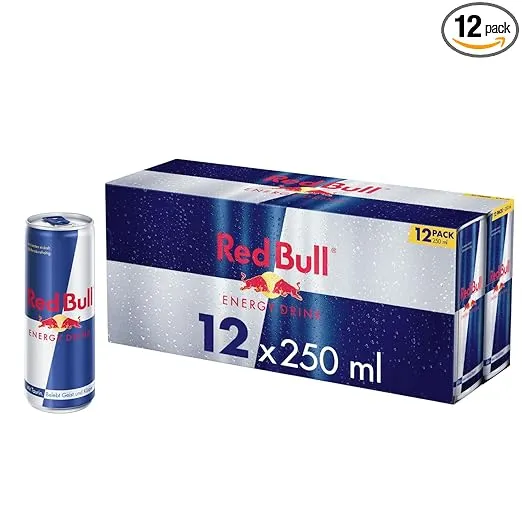 Red Bull Energy Drink Dosen Getränke 12Er Palette