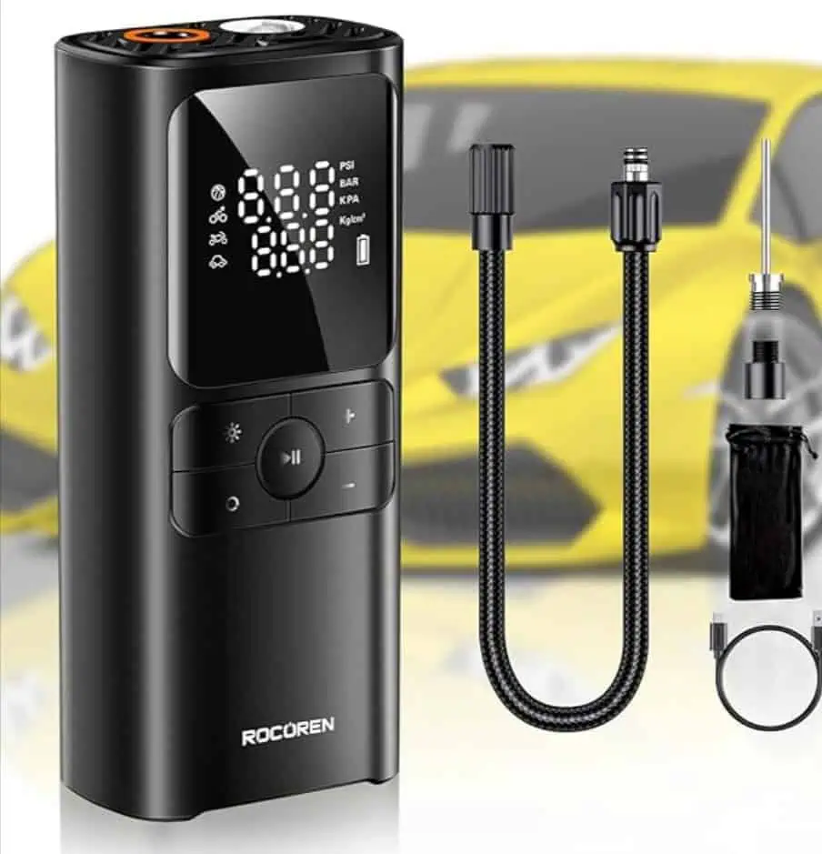 Rocoren Elektrischer Akku Kompressor für 19,95€ (Prime)