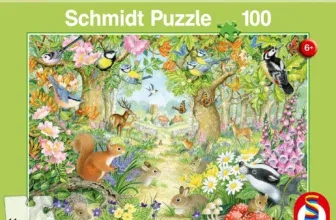 Schmidt Spiele 56370 Tiere im Wald, 100 Teile Kinderpuzzle