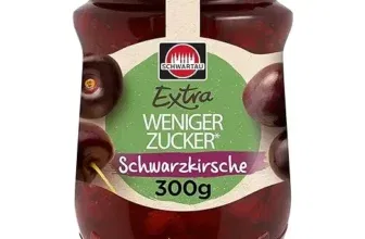 Schwartau Extra Weniger Zucker Schwarzkirsche