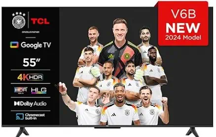 TCL 55V6B 55 Zoll, 4K Ultra HD, HDR TV, Smart TV für 299,00 € statt 450€