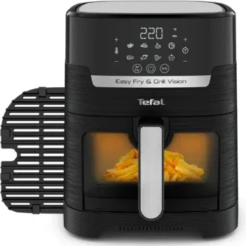 Tefal EY5068 Easy Fry & Grill Vision Heißluftfritteuse