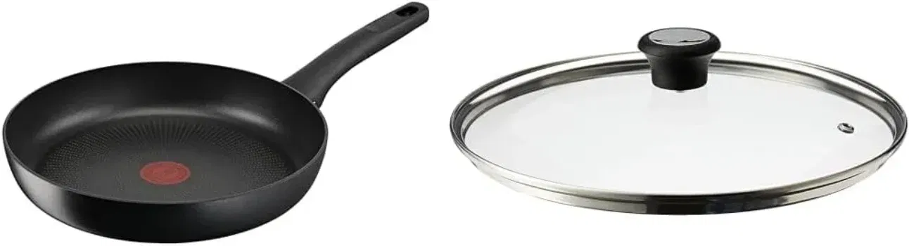 Tefal G28806 Hard Titanium On Bratpfanne (28 cm) inkl. Glasdeckel