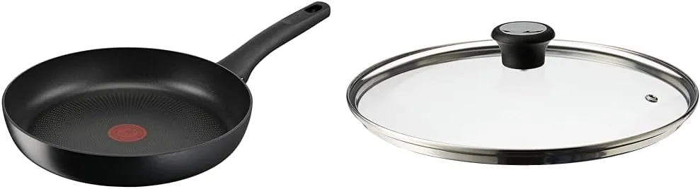 Tefal G28806 Hard Titanium On Bratpfanne (28 Cm) Inkl. Glasdeckel