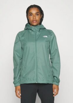 The-North-Face-QUEST-JACKET-Regenjacke-wasserabweisende-Jacke-dark-sage-dunkelgrün-Zalando-de