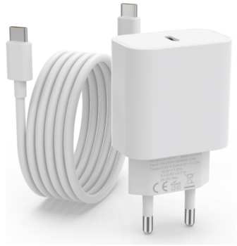 USB-C-Ladegerät-25W-mit-USB-C-Kabel-2M-für-iPhone-15-Pro-Max-Plus-iPad-air-Samsung