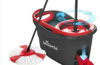 Vileda-TURBO-Wischmopp-Komplett-Set-Bodenwischer-mit-Mikrofaser-Moppkopf