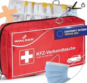 WALSER KFZ Verbandkasten nach DIN 13164 ist derzeit für 8,27€