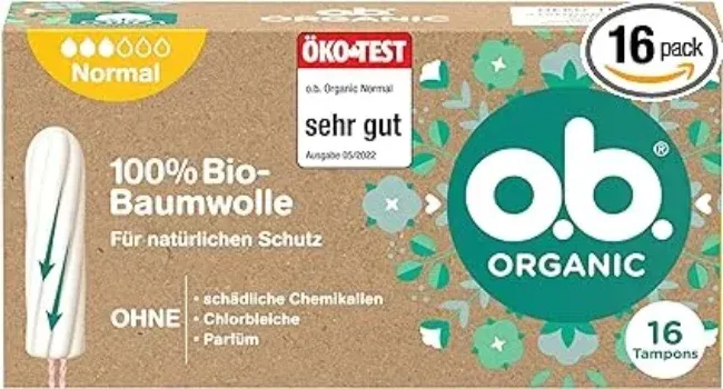 o.b. Organic Tampons Normal