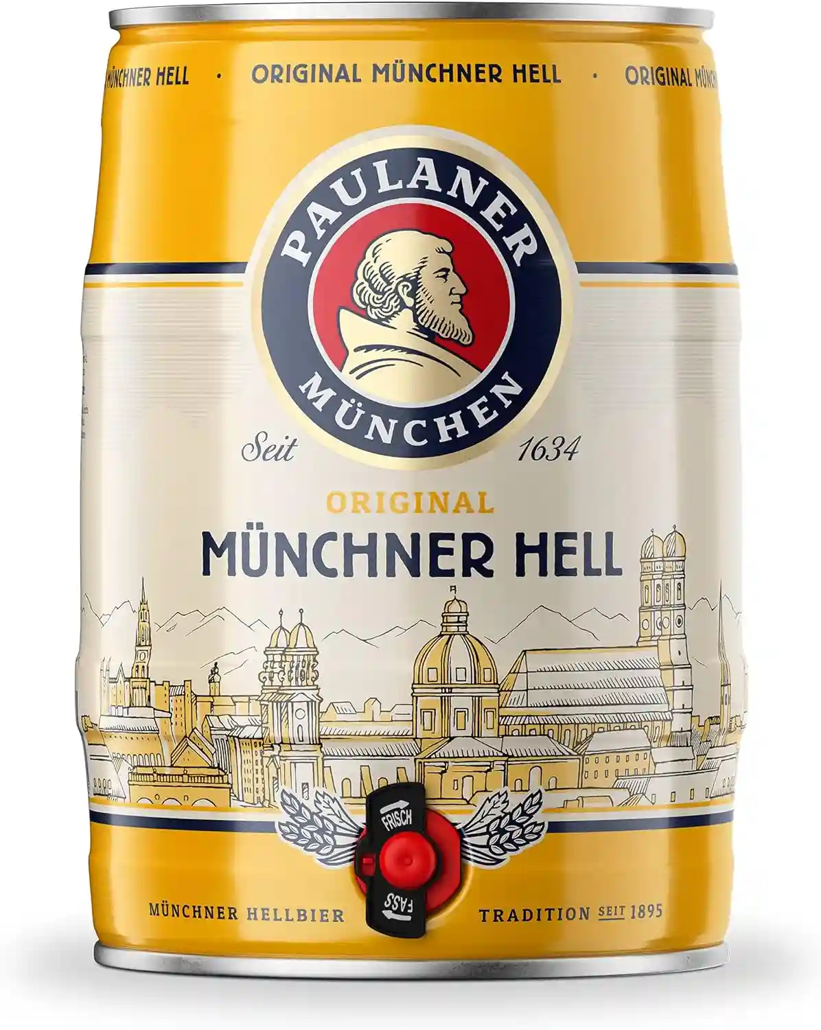 Paulaner Original Münchner Hell Partyfass (5,0l) ab 11,69 € inkl. Versand