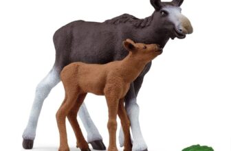 schleich-42603-Elchkuh-mit-Kalb-NatGeo-für-Kinde