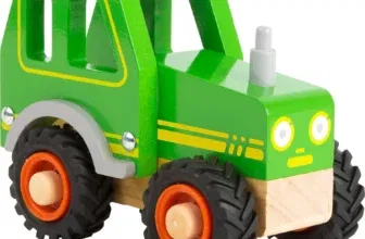 small foot Traktor aus 100% FSC-zertifizierten Holz und mit großen gummierten Reifen (ab 18 Monate)
