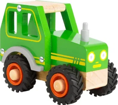 small foot Traktor aus 100% FSC-zertifizierten Holz und mit großen gummierten Reifen (ab 18 Monate)