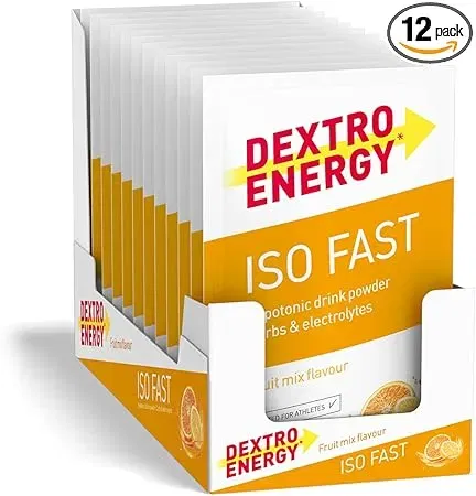 DEXTRO ENERGY ISO FAST FRUIT MIX (12x56g Sachets) ab 10,16 € inkl. Prime-Versand