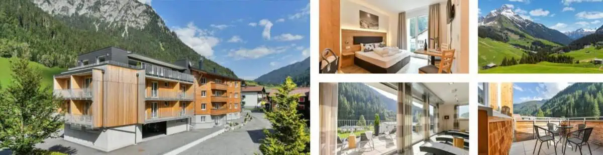 Vorarlberg: Alpine Lodge Klösterle | Apartment mit Küchenzeile, Frühstücksbuffet & Wellness ab 135€ für 2 Personen