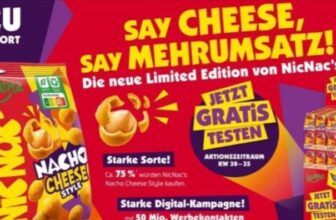 Ankündigung NicNac’s Nacho Cheese Style Gratis Testen