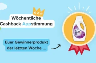 Cashback auf Lenor Waschmittel