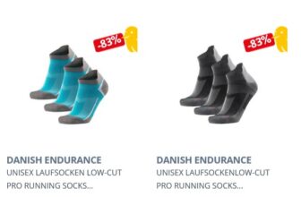 DANISH ENDURANCE Kurze Fahrradsocken