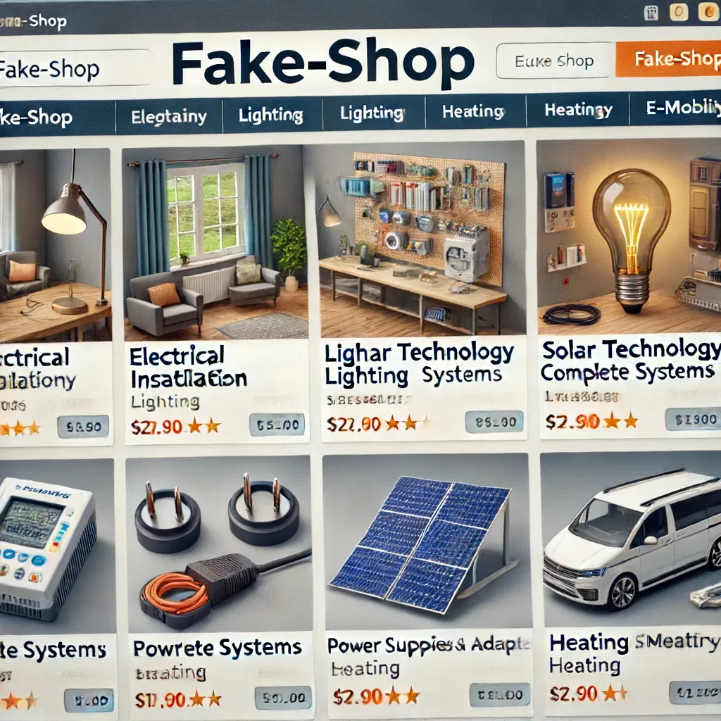 Fake Shop Abadi-Solar24.De