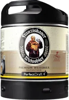 Franziskaner Weissbier Hefeweizen Bier Perfect Draft 6l